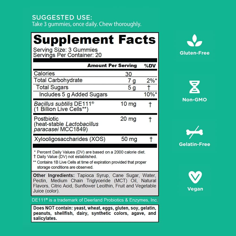 Pre, Post, Probiotics Gummy